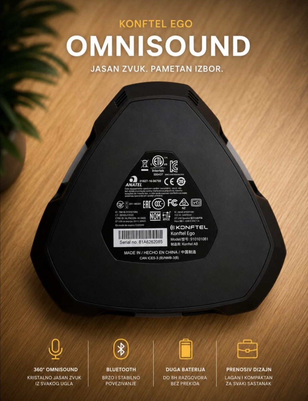 Bluetooth zvucnik